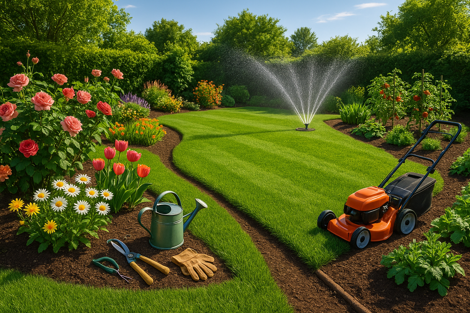 Lawn care and Gardening